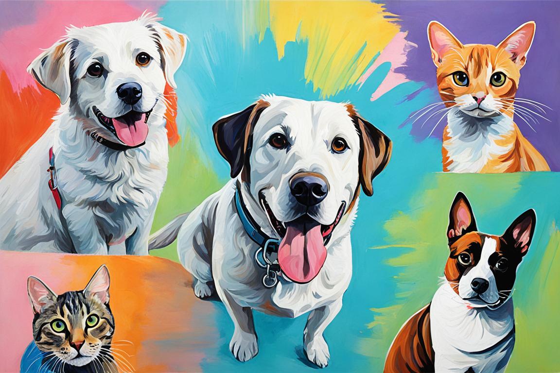 commissioned pet portraits
